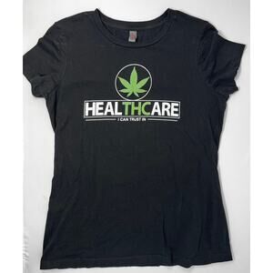 District Made THC Health Care I Can Trust In Women's Style Tshirt Size M